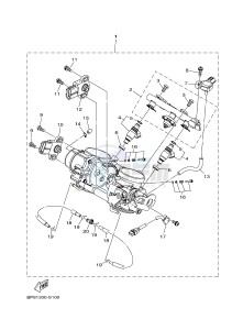 XT1200ZE SUPER TENERE ABS (BP91) drawing INTAKE 2