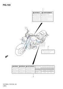 VLR1800 (E3-E28) drawing LABEL (VLR1800TL1 E28)