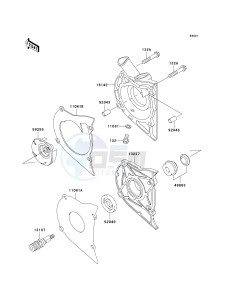 EN 500 C [VULCAN 500 LTD] (C6F-C9F) C9F drawing WATER PUMP