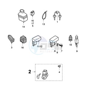 FOX M A2 BE drawing ELECTRIC PART