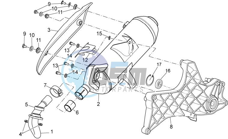 Exhaust unit