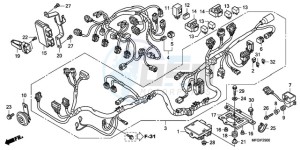 CB600FAA F / ABS CMF 25K drawing WIRE HARNESS