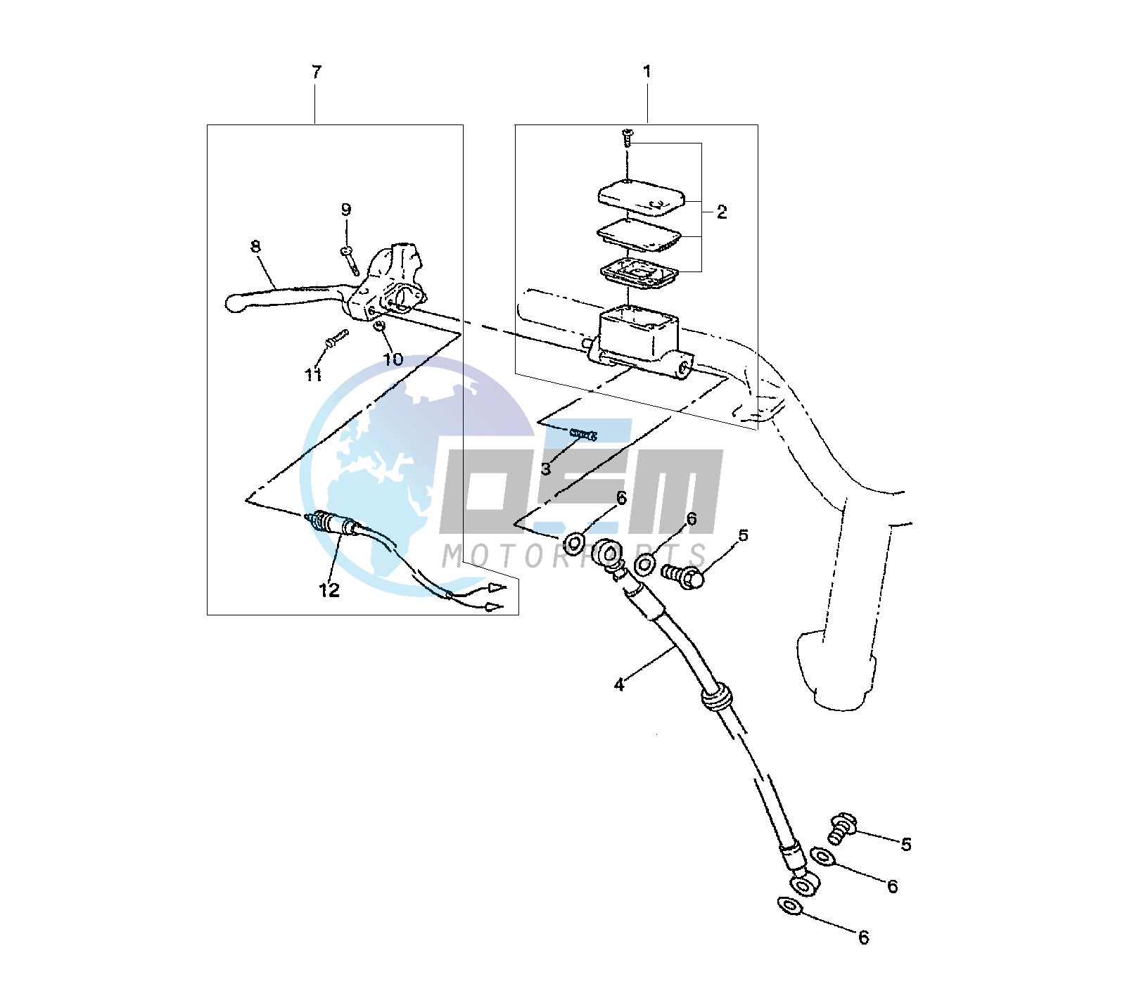 FRONT MASTER CYLINDER