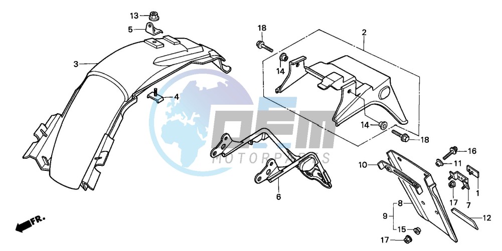 REAR FENDER