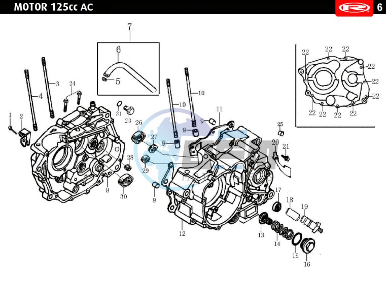 CRANKCASE  EURO4