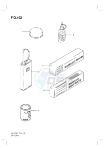 UH125Z BURGMAN EU drawing OPTIONAL