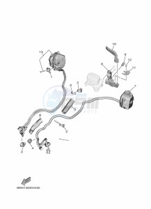 CZD300-A XMAX 300 (BY34) drawing INTAKE