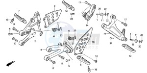 CBR600RR drawing STEP (CBR600RR3/4)