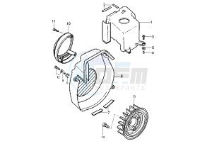 CW L BW'S 50 drawing AIR SHROUD , FAN