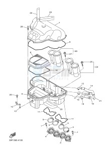 FZ8-N FZ8 (NAKED) 800 (2SH7) drawing INTAKE