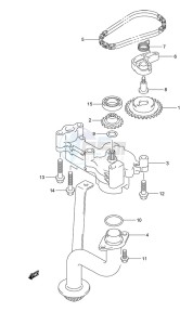 DF 250 drawing Oil Pump