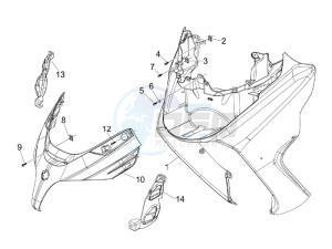 X Evo 400 Euro 3 drawing Front shield