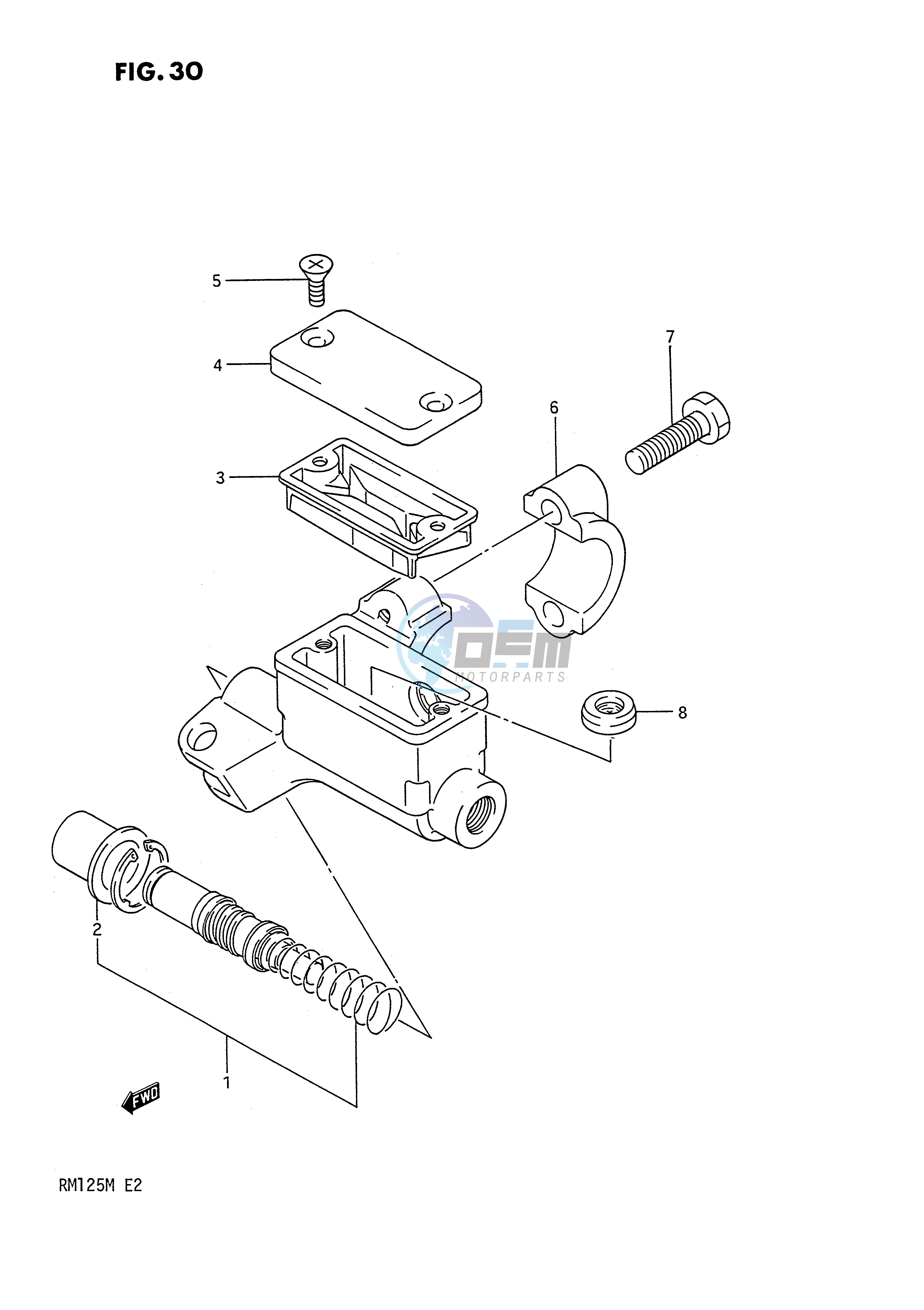 FRONT MASTER CYLINDER