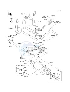 KRF 750 F [TERYX 750 4X4 NRA OUTDOORS] (F8F) F8F drawing MUFFLER-- S- -