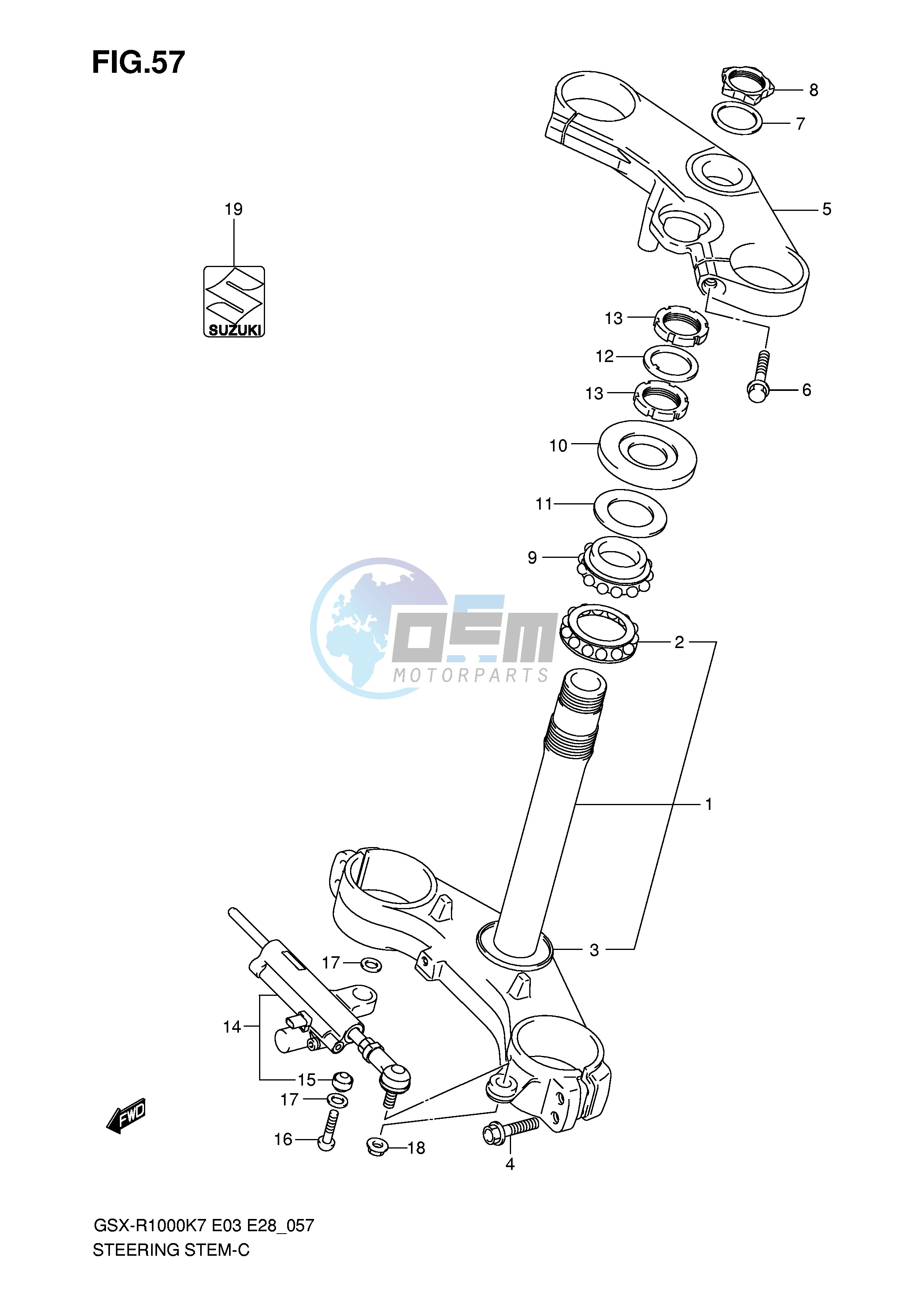 STEERING STEM