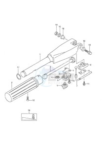 DF 6 drawing Tiller Handle