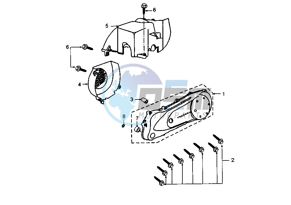 CRANKCASE COVER