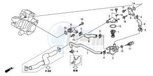 XL1000VA drawing WATER PIPE