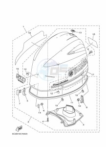 FT50JETL drawing TOP-COWLING