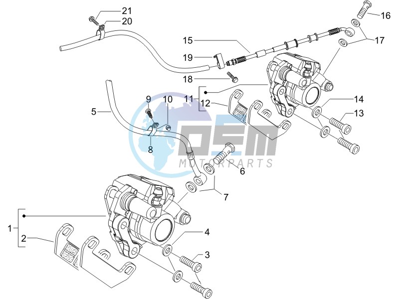 Brakes hose  - Calipers