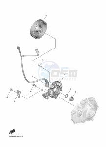 WR450F (BDB4) drawing GENERATOR