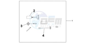 VTR2509 Australia - (U / MK) drawing ALARM