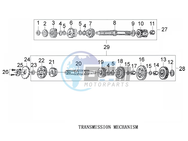 Gear-box components