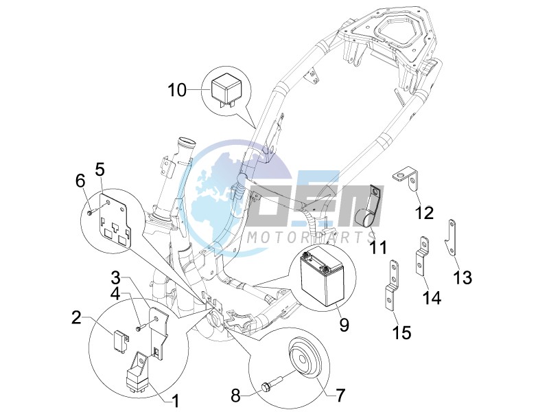 Remote control switches - Battery - Horn