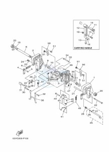 9-9FMH drawing FRONT-FAIRING-BRACKET