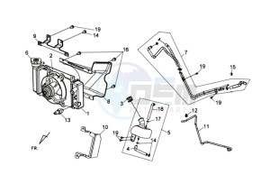 HD 2 125i drawing RADIATOR