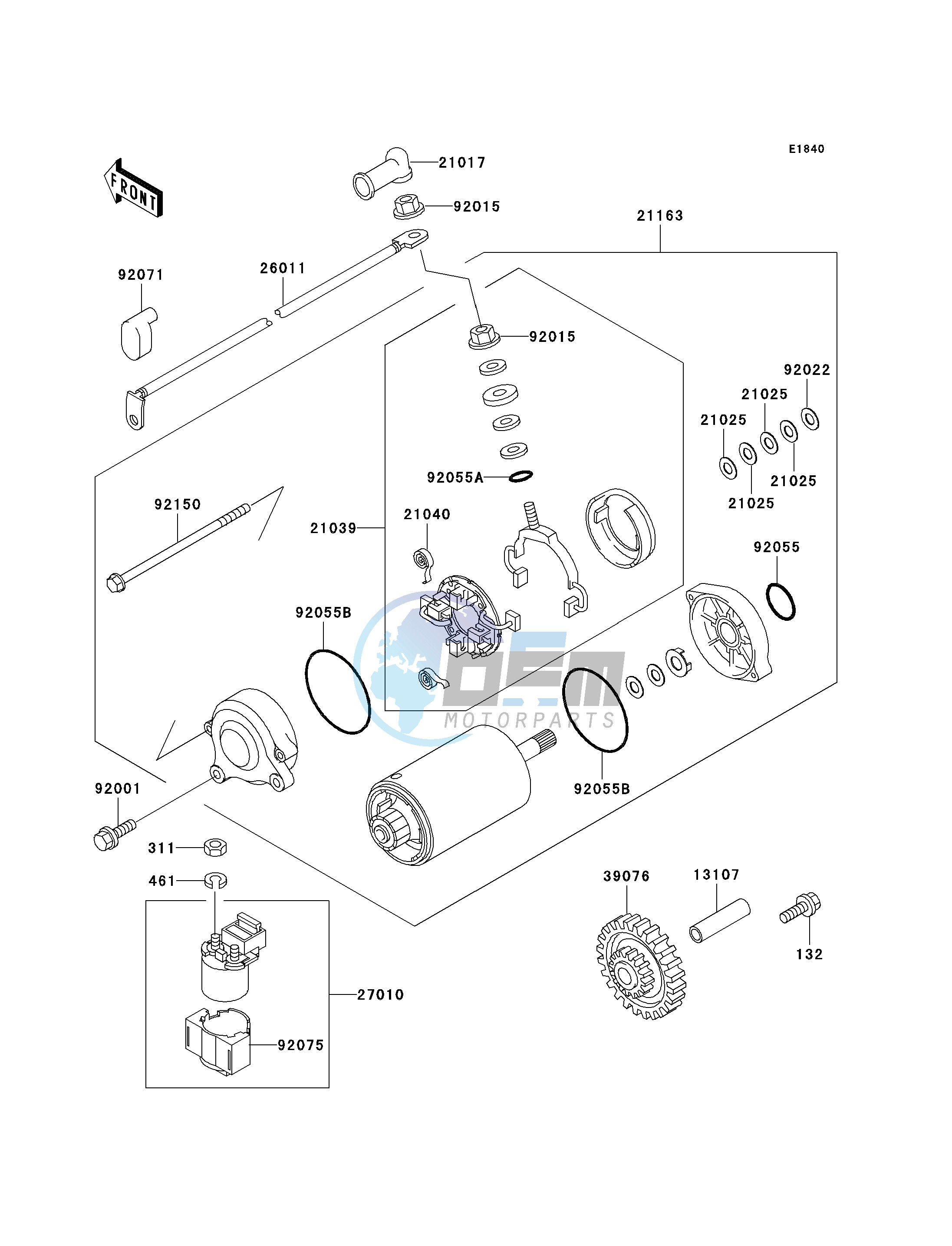 STARTER MOTOR