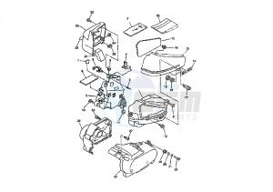 XVS A DRAG STAR CLASSIC 650 drawing SIDE COVERS