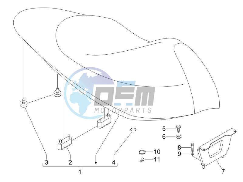 Saddle seats - Tool roll