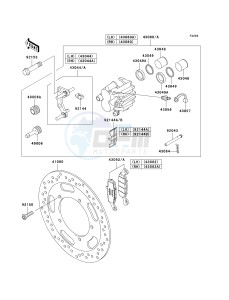 VN 1600 E [VULCAN 1600 CLASSIC] (6F) E6F drawing FRONT BRAKE