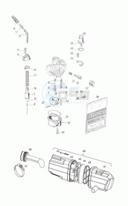 YOUNGST-R_L1 50 L1 drawing Carburator-intake silencer