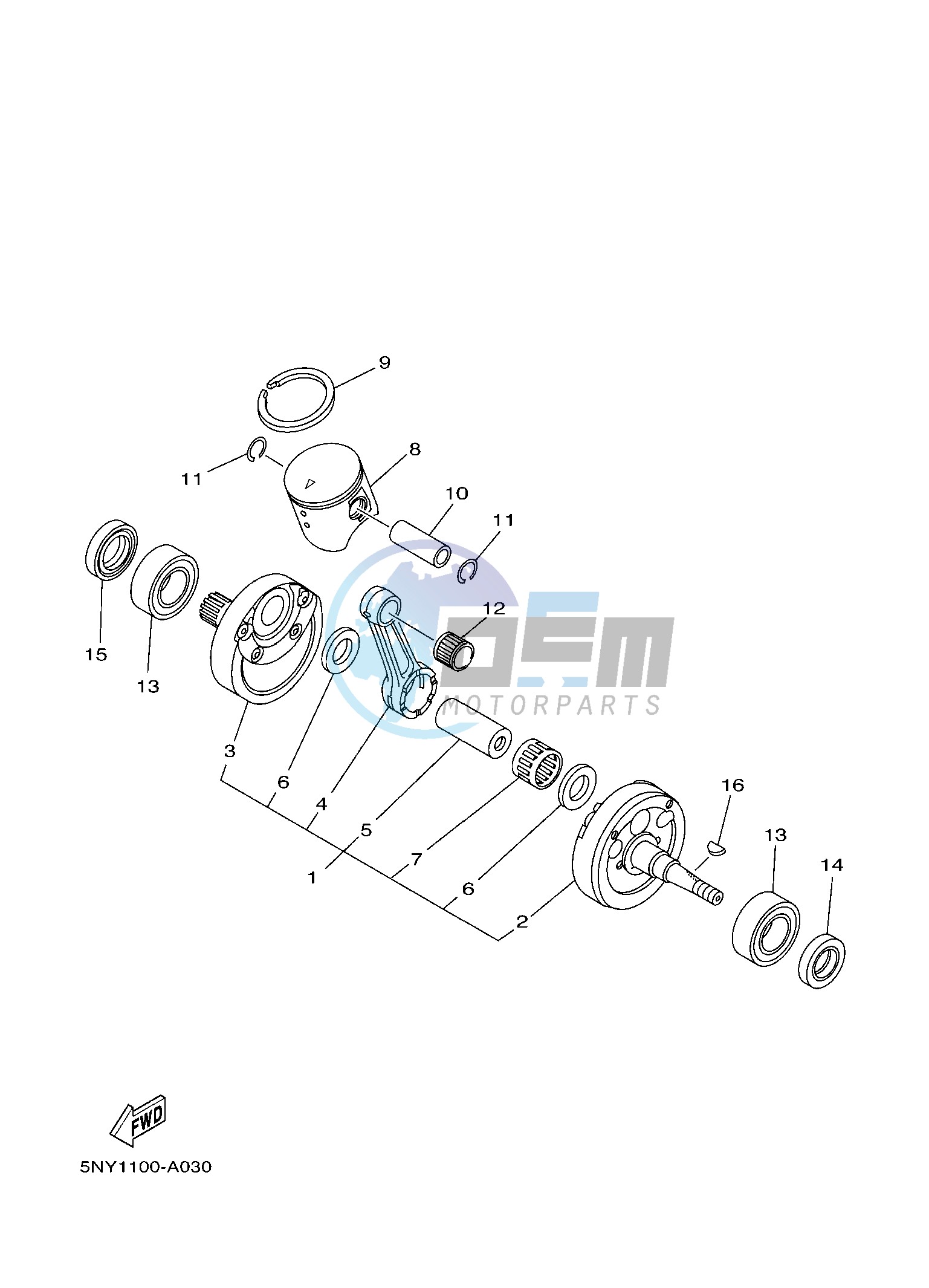 CRANKSHAFT & PISTON