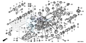 TRX680FAE TRX680 Europe Direct - (ED) drawing FRAME BODY