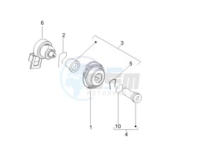 LX 50 4T-2V 25Kmh NL drawing Locks