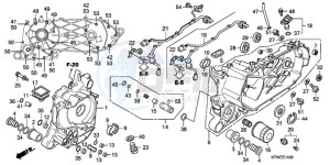 SH300AR9 Europe Direct - (ED / ABS) drawing CRANKCASE