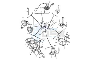 XJR 1300 drawing ELECTRICAL DEVICES