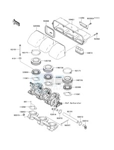 JT 1200 [1200 STX-R] (A1-A2) [1200 STX-R] drawing FLAME ARRESTER