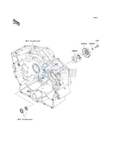 VN 900 C [VULCAN 900 CUSTOM] (7F-9FA) C9F drawing WATER PUMP