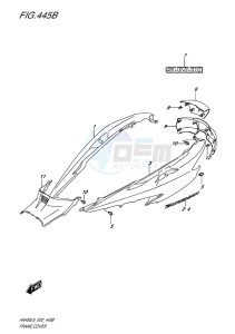 AN400 ABS BURGMAN EU-UK drawing FRAME COVER