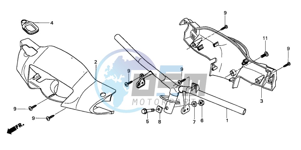 HANDLE PIPE/HANDLE COVER