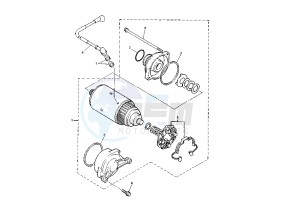 XJR-XJR SP 1300 drawing STARTING MOTOR