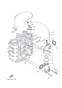 F115BETL drawing EXHAUST