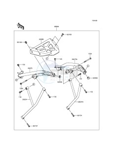 ER-6N_ABS ER650FDS XX (EU ME A(FRICA) drawing Accessory(Top Case Bracket)