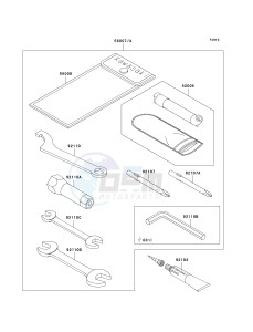 KLF 300 [BAYOU 300] (B15-B17) [BAYOU 300] drawing OWNERS TOOLS