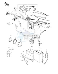 KZ 900 B [LTD] (B1) [LTD] drawing CHASSIS ELECTRICAL EQUIPMENT