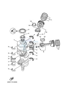 F300TXRH drawing CRANKSHAFT--PISTON